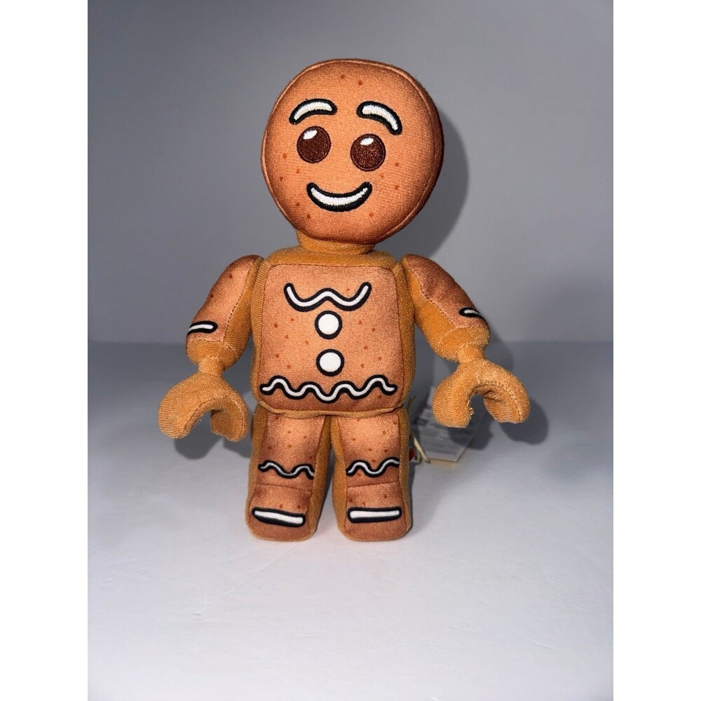 9” Lego Plush Collection Gingerbread Man Manhattan Toy 2025 Christmas 2 B31